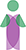 Part of the Agile HR Consulting logo is a person on green and purple for the i